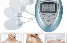 sex electric electro toys vibrators pulse relax massager shock 4pcs muscle tips set