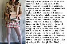 crossdressing forced tg girls blackmail humiliation crossdress petticoated boarding prissy uniforms sams