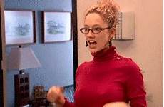 judy greer gif arrested development gifs tv boobs breasts her animated woman small giphy say archer face man francesca dellera
