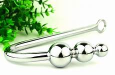 bondage anal hook ring ball plug butt stainless steel vaginal tip sexy tie cock toy sex play adult beads cb33