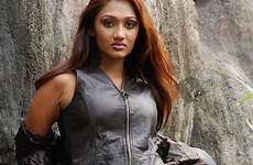 upeksha swarnamali leather seductive indian female