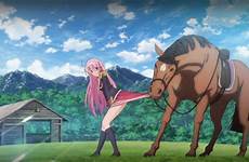 horse anime romanze walkure sakura mio autumn review manga skirt kisaki
