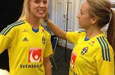 lesbian couples athlete soccer players swedish athletes malin blonde seger caroline chat tapatalk