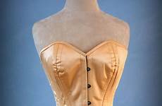 corsets corset overbust satin authentic boned corsettery
