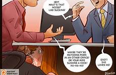 under desk wife cheating disarten hentai table comics foundry toons blowjob cartoon part ii sex xxx deskjob girl tumblr authors