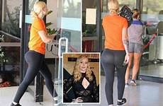 iggy azalea butt blac bum bad chyna botched after leggings through implants almost her comments