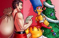 christmas simpsons hentai captainjerkpants marge simpson sex xxx pussy came cock early bart cum ass stockings pants xbooru sucked gets