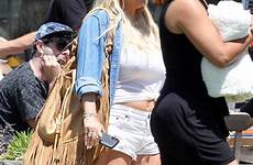 daisy simpson jessica dukes shorts blonde her duke wearing pair hazzard back exclusive malibu afternoon seen mother power summer two