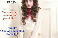 captions frilly brolita lolita femdom sissy tg maid feminine sissi manners