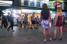 prostitutes asian street sex thailand phuket tourism bangla waiting client asia walking famous road stock video 4k dec shutterstock