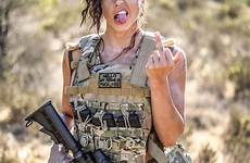 girls hot guns military army female badass girl women warrior sexy gun soldier tactical operator babes shooting instagram her julia