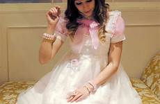 sissy crossdresser pink crossdressing dress lolita dresses honeymoon holiday dressed cute girl every has choose board
