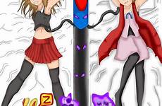 serena tickling deviantart p1 tickle pokemon anime manga