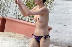 nude china chow beach reeves tits girlfriend keanu showed celebs scandal