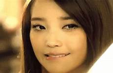 gif asian gifs singer face iu kpop korean love beautiful pretty cute her lips kawaii babe hot wifflegif giphy tumblr