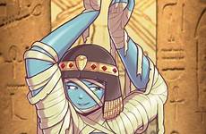 mummy girl rule34 naked thick female curvy bandage egyptian rule respond edit