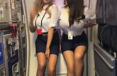 attendants legs stewardesses stewardess fly attendant airline sexiest ryanair barnorama skies bonne compagnie voyager