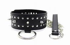 bdsm collar collars chain sex bondage slave neck fetish pu leather restraints rivets rivet needle thorns fantasy strap women shop