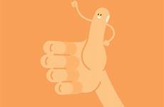 animated thumbs gifs profile gif dribbble animation phillips chris funniest cartoon vector character thumbsup graphics motion loop stop visit cute