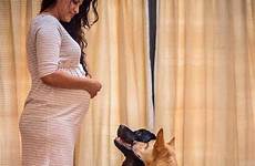 pregnant woman dogs her unexpected told everyone give did she when
