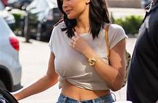 jenner kylie outfits calabasas woods jordan ripped jeans casual kardashians keeping busty ropa candids hawtcelebs celebmafia choose board gotceleb stylevore