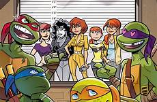 tmnt turtles mutant leo aprils billwalko donnie raph mikey turtle walko confused crossovers comics preparing