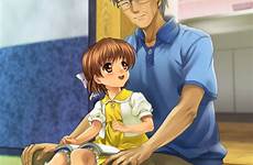 grandfather clannad anime grandpa granddaughter ushio naoyuki okazaki zerochan her manga board fofinho family story after full choose naruto feel