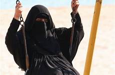 barefoot hijab niqab muslim girl arab women abaya girls swing saudi old choose board hijabi arabian