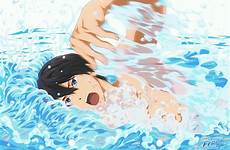 swimming haruka nanase official swim kyoto zerochan