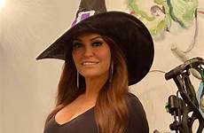 halloween hot costume guilfoyle kimberly costumes witch boobs women dress curvy celebrities party choose board