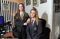 schools school secondary forced different twins attend her spending together day paris educational sense girls dailymail girl dress twin not