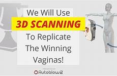vagina 3d vulva printed contest beautiful most toys world 3dprint adult autoblow parts scanned