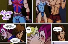 gay comics wrestling bara manga tumblr phausto marvel