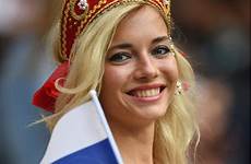 russian fan russia world fans cup hot star girls female women girl football saudi while veils wear fifa soccer supporters