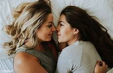 lesbian bed couple couples girls choose board cute cuddle