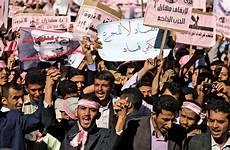 springs britannica yemeni protests demonstrators sanaa reviewing uprising pres allah salih democracy
