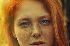 freckles redhead redheads rote lena dunaeva omar haare