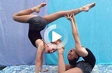 gymnastics stunts renea