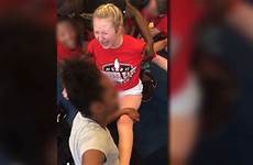 splits cheerleaders forced school high cheerleader shows video today into