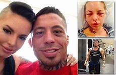 mma fighter star machine war ex mack prison sentenced boyfriend koppenhaver jon christy girlfriend her injuries