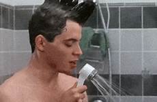 shower gif giphy gifs brothers 1986 80s growing bathroom life struggles cold only changes ways ferris 1980s reflection hughes forget