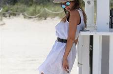 jelinek karina miami beach swimsuit relaxing upskirt bikini sexy hawtcelebs check latest if gotceleb celebmafia