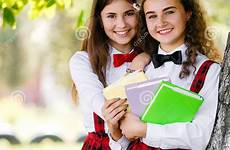 colegialas schoolgirls uniforme soporte libros