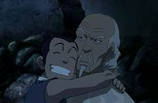 avatar pakku sokka korra hugs airbender