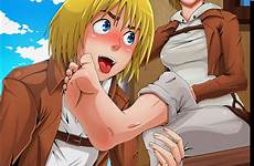 annie armin rule34 arlert toes leonhardt respond