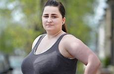 boobs breast woman breasts huge reduction chest her jack wheelchair life large laura bust irish missing mirror north misery cries