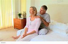 massage wife giving his man stock footage people similar