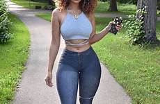 amirah dyme curvy jeans slim queen amirahdyme curves grosses curly big weave negras fesses superenge pass thicker snicker changes skinny
