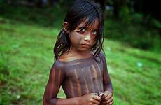 indigenous amazon river tribes brazilian tribe child forest girl tribal brazil little young their elkaim dam runs through village alexia