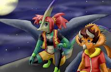 dinosaur zoe max deviantart gargoyles riadorana themed wallpaper